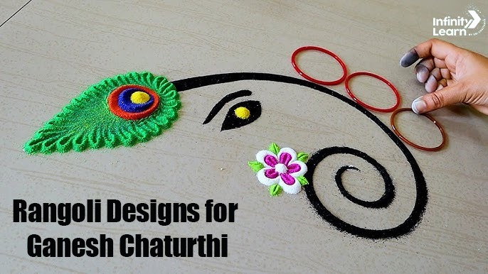 Rangoli Designs for Ganesh Chaturthi 