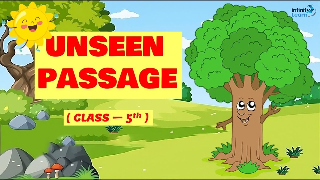 Solved Unseen Passage For Class 5 English Exam