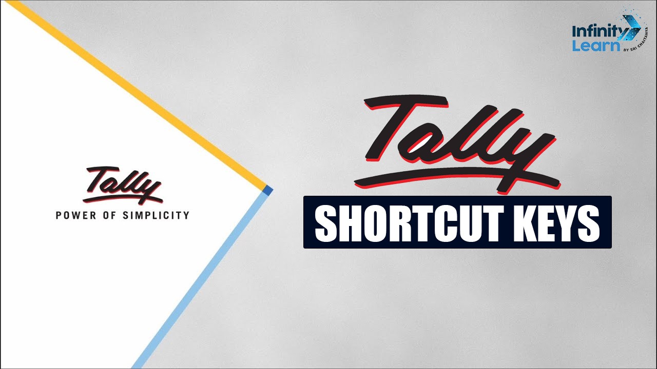 Tally Shortcut Keys