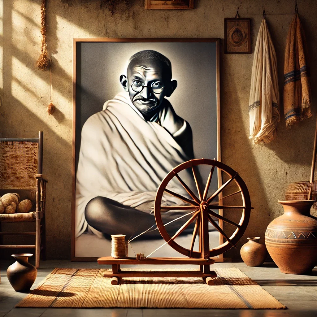 Gandhi Jayanti Poster for school