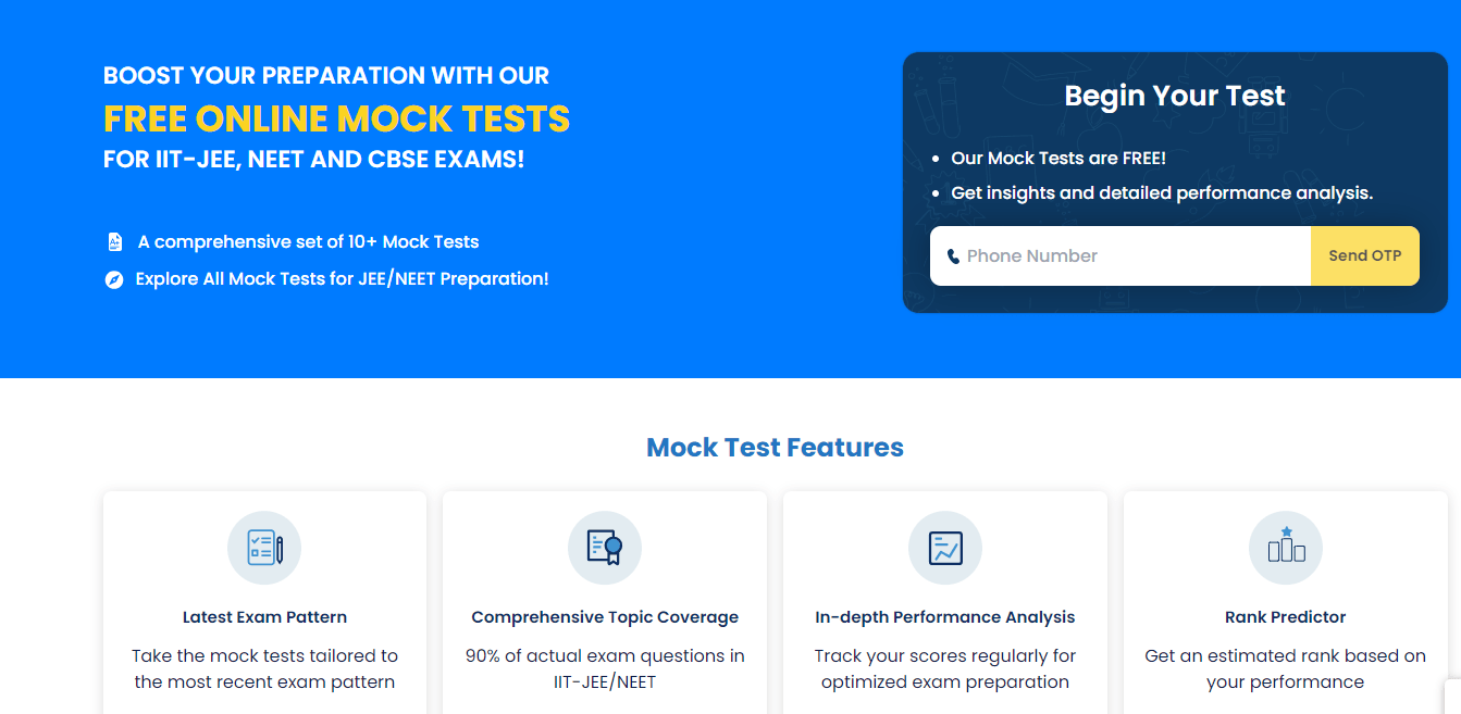 online mock test