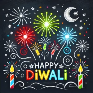 Happy Diwali Drawing for kids