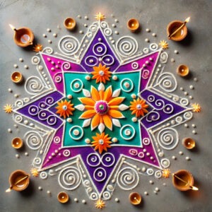 Diwali Rangoli design