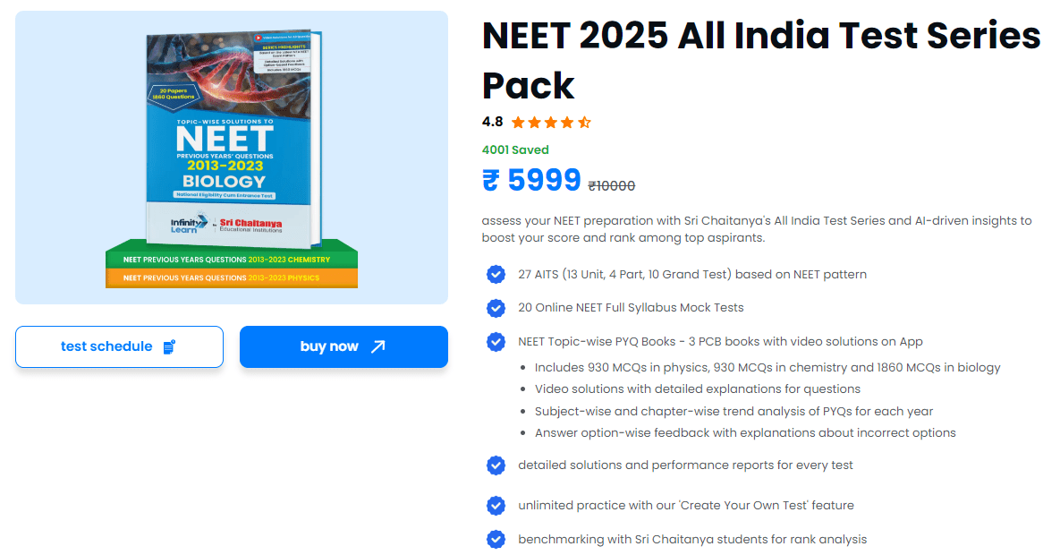 class 13 NEET test series