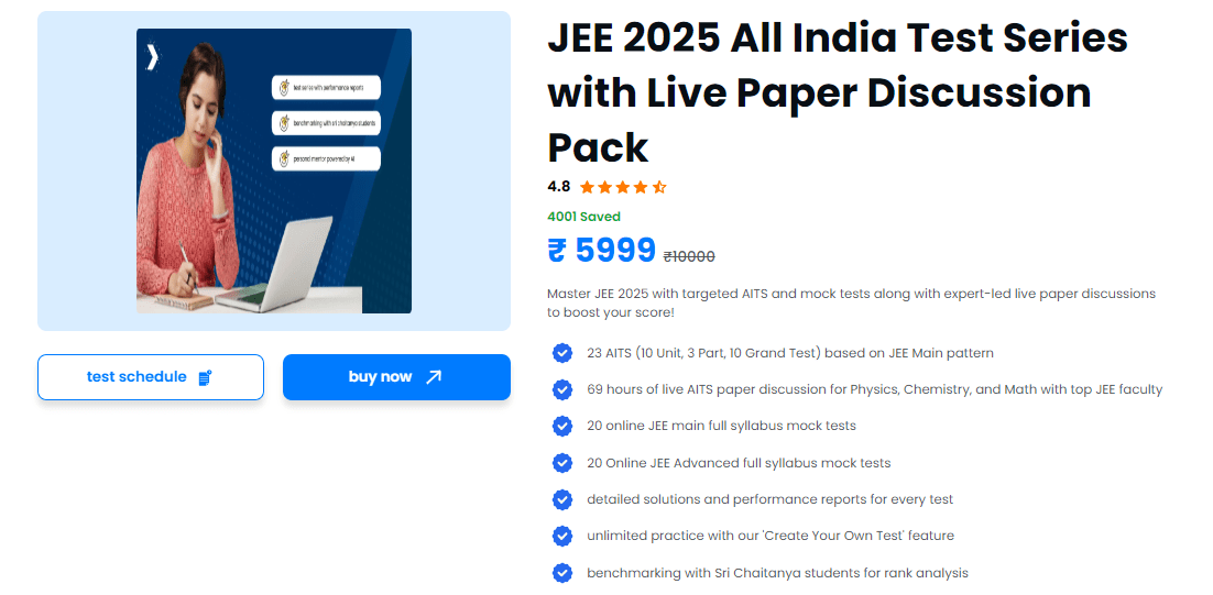 jee 12 aits live paper discussion pack