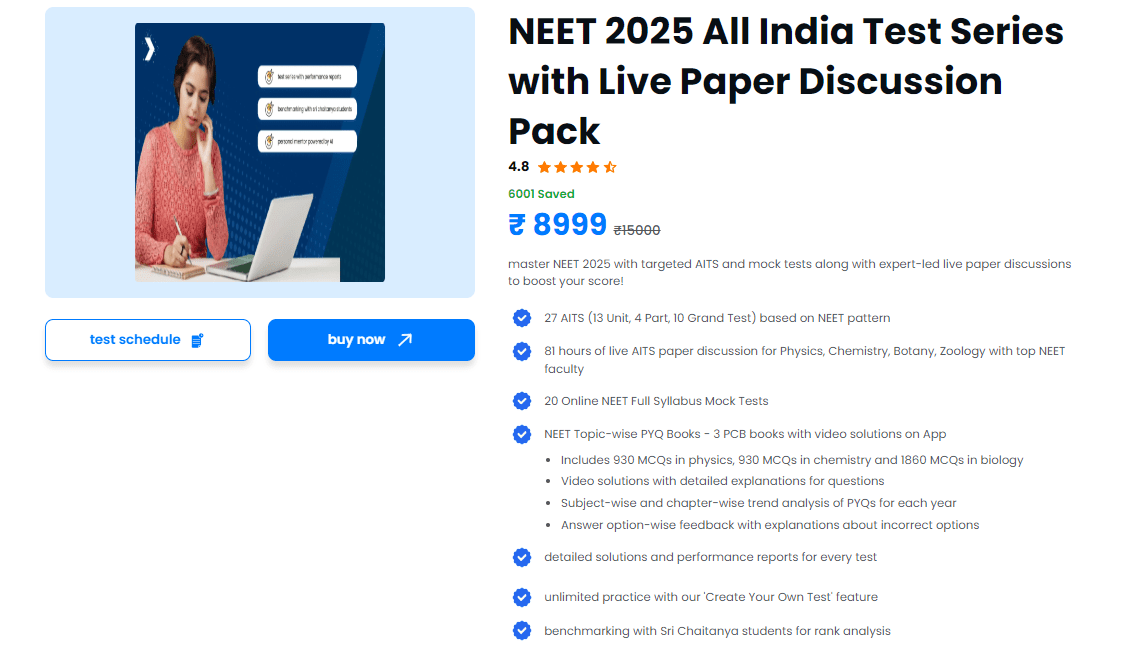 neet 12 aits live paper discussion pack