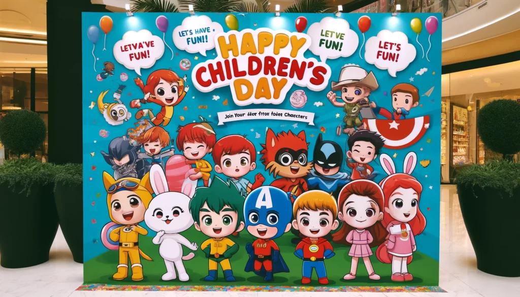 Children's day decoration ideas in school