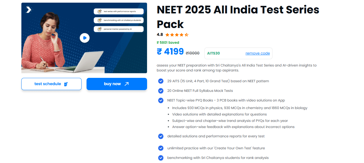 class 12 NEET test series