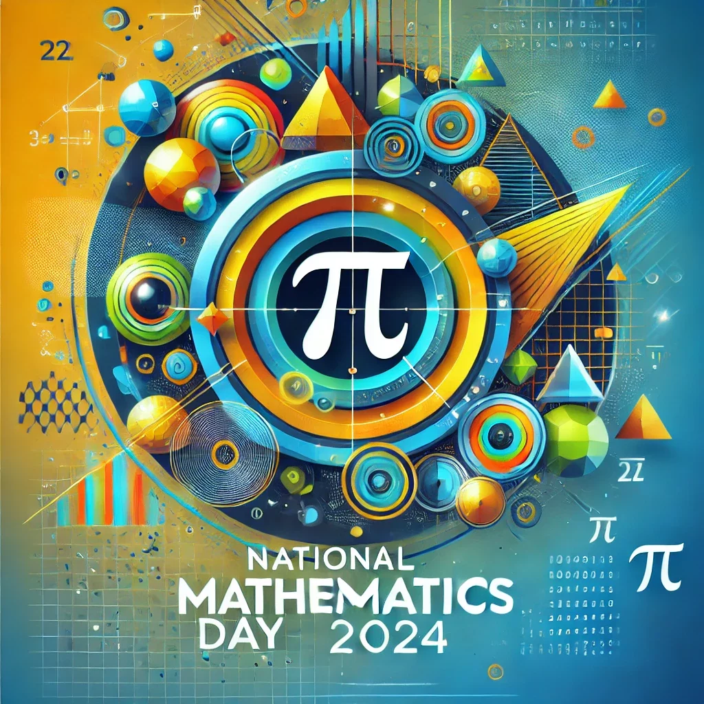 National mathematics day poster drawing