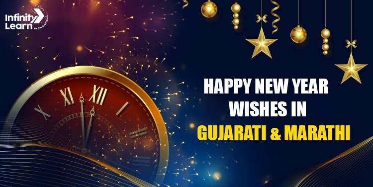 Happy New Year Wishes in Gujarati & Marathi