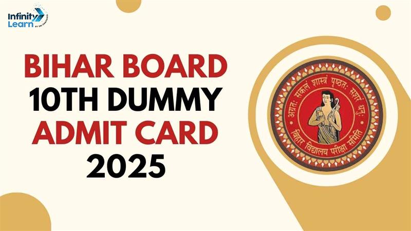 Bihar Board 10th Dummy Admit Card 2025 