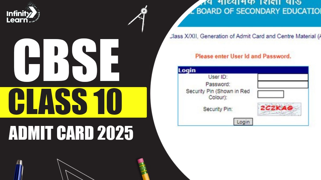 CBSE Class 10 Admit Card 2025