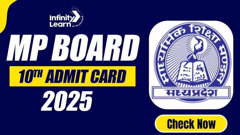 MP Board 10th Admit Card 2025