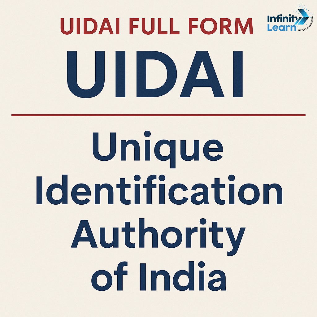 UIDAI Full Form